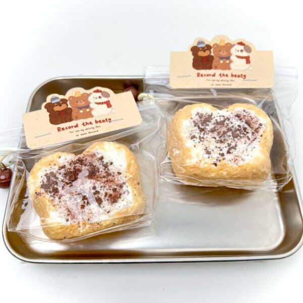 2【코코넛 시리즈】모방 식품 스퀴시 슬라임, 식품급 실리콘 소재로 수제 제작한 안전 무독한 스트레스 해소 장난감입니다. 손 근육 단련하고 정신적 스트레스를 완화해 드릴 뿐만 아니라 세탁 가능하며, 40000원 구매 시 무료 배송해 드립니다.