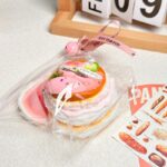 105【복숭아 타르트 필 쿠키 팬케이크】모방 식품 스퀴시 슬라임, 식품급 실리콘 소재로 수제 제작한 안전 무독한 스트레스 해소 장난감입니다. 손 근육 단련하고 정신적 스트레스를 완화해 드릴 뿐만 아니라 세탁 가능하며, 40000원 구매 시 무료 배송해 드립니다.