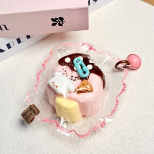 핑크 초코 크림 아이스크림