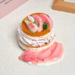 105【복숭아 타르트 필 쿠키 팬케이크】모방 식품 스퀴시 슬라임, 식품급 실리콘 소재로 수제 제작한 안전 무독한 스트레스 해소 장난감입니다. 손 근육 단련하고 정신적 스트레스를 완화해 드릴 뿐만 아니라 세탁 가능하며, 40000원 구매 시 무료 배송해 드립니다.