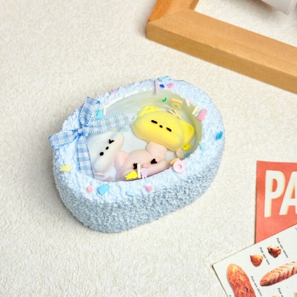 117【컷 센베이 시리즈】모방 식품 스퀴시 슬라임, 식품급 실리콘 소재로 수제 제작한 안전 무독한 스트레스 해소 장난감입니다. 손 근육 단련하고 정신적 스트레스를 완화해 드릴 뿐만 아니라 세탁 가능하며, 40000원 구매 시 무료 배송해 드립니다.