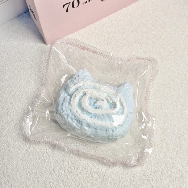 198【고양이머리 솔트토스트】모방 식품 스퀴시 슬라임, 식품급 실리콘 소재로 수제 제작한 안전 무독한 스트레스 해소 장난감입니다. 손 근육 단련하고 정신적 스트레스를 완화해 드릴 뿐만 아니라 세탁 가능하며, 40000원 구매 시 무료 배송해 드립니다.