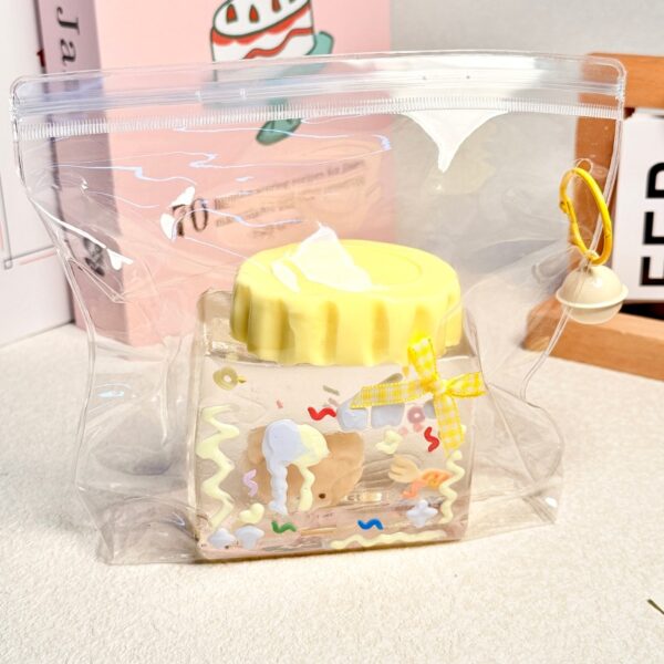 108【동화 곰돌이 통케이크】모방 식품 스퀴시 슬라임, 식품급 실리콘 소재로 수제 제작한 안전 무독한 스트레스 해소 장난감입니다. 손 근육 단련하고 정신적 스트레스를 완화해 드릴 뿐만 아니라 세탁 가능하며, 40000원 구매 시 무료 배송해 드립니다.