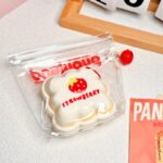 90【딸기 흘림 포켓빵】모방 식품 스퀴시 슬라임, 식품급 실리콘 소재로 수제 제작한 안전 무독한 스트레스 해소 장난감입니다. 손 근육 단련하고 정신적 스트레스를 완화해 드릴 뿐만 아니라 세탁 가능하며, 40000원 구매 시 무료 배송해 드립니다.