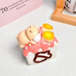 81【엎드린 동물 토스트 시리즈】모방 식품 스퀴시 슬라임, 식품급 실리콘 소재로 수제 제작한 안전 무독한 스트레스 해소 장난감입니다. 손 근육 단련하고 정신적 스트레스를 완화해 드릴 뿐만 아니라 세탁 가능하며, 40000원 구매 시 무료 배송해 드립니다.