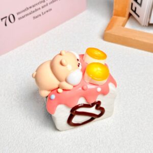 엎드린 다람쥐 대형 토스트