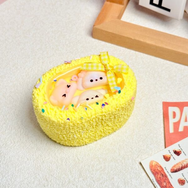 117【컷 센베이 시리즈】모방 식품 스퀴시 슬라임, 식품급 실리콘 소재로 수제 제작한 안전 무독한 스트레스 해소 장난감입니다. 손 근육 단련하고 정신적 스트레스를 완화해 드릴 뿐만 아니라 세탁 가능하며, 40000원 구매 시 무료 배송해 드립니다.