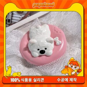 89【엎드린 웨스트 하이랜드 화이트 테리어】모방 식품 스퀴시 슬라임, 식품급 실리콘 소재로 수제 제작한 안전 무독한 스트레스 해소 장난감입니다. 손 근육 단련하고 정신적 스트레스를 완화해 드릴 뿐만 아니라 세탁 가능하며, 40000원 구매 시 무료 배송해 드립니다.