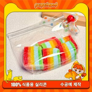 37【레인보우 풍선껌】모방 식품 스퀴시 슬라임, 식품급 실리콘 소재로 수제 제작한 안전 무독한 스트레스 해소 장난감입니다. 손 근육 단련하고 정신적 스트레스를 완화해 드릴 뿐만 아니라 세탁 가능하며, 40000원 구매 시 무료 배송해 드립니다.