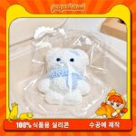 131【스카프 곰돌이 블루】모방 식품 스퀴시 슬라임, 식품급 실리콘 소재로 수제 제작한 안전 무독한 스트레스 해소 장난감입니다. 손 근육 단련하고 정신적 스트레스를 완화해 드릴 뿐만 아니라 세탁 가능하며, 40000원 구매 시 무료 배송해 드립니다.