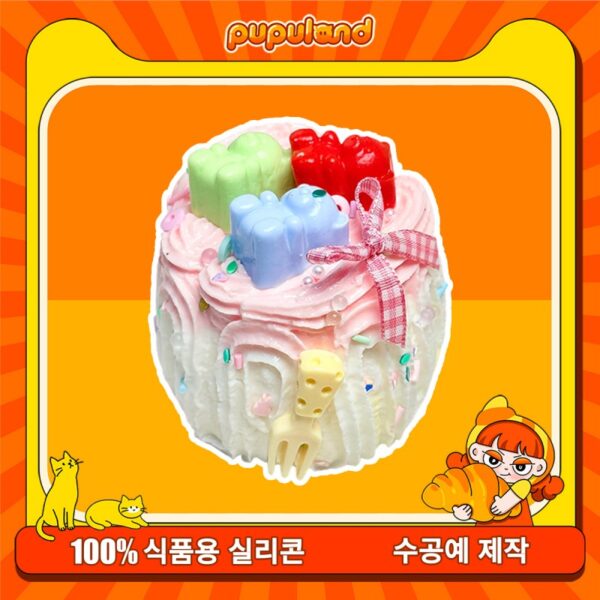 139【소녀풍 젤리 크림 케이크】모방 식품 스퀴시 슬라임, 식품급 실리콘 소재로 수제 제작한 안전 무독한 스트레스 해소 장난감입니다. 손 근육 단련하고 정신적 스트레스를 완화해 드릴 뿐만 아니라 세탁 가능하며, 40000원 구매 시 무료 배송해 드립니다.