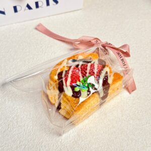 딸기 쵸코 더블 소형 토스트