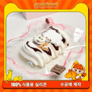 155【핑크초코 크림스틱】모방 식품 스퀴시 슬라임, 식품급 실리콘 소재로 수제 제작한 안전 무독한 스트레스 해소 장난감입니다. 손 근육 단련하고 정신적 스트레스를 완화해 드릴 뿐만 아니라 세탁 가능하며, 40000원 구매 시 무료 배송해 드립니다.