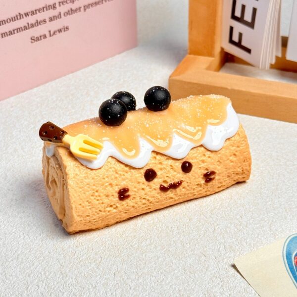 87【고양이 롤케이크 시리즈】모방 식품 스퀴시 슬라임, 식품급 실리콘 소재로 수제 제작한 안전 무독한 스트레스 해소 장난감입니다. 손 근육 단련하고 정신적 스트레스를 완화해 드릴 뿐만 아니라 세탁 가능하며, 40000원 구매 시 무료 배송해 드립니다.