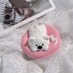 89【엎드린 웨스트 하이랜드 화이트 테리어】모방 식품 스퀴시 슬라임, 식품급 실리콘 소재로 수제 제작한 안전 무독한 스트레스 해소 장난감입니다. 손 근육 단련하고 정신적 스트레스를 완화해 드릴 뿐만 아니라 세탁 가능하며, 40000원 구매 시 무료 배송해 드립니다.