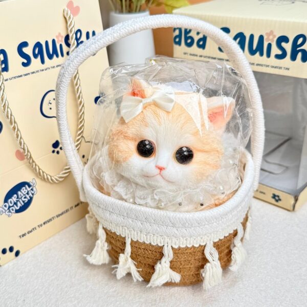 30【고양이 시리즈】모방 식품 스퀴시 슬라임, 식품급 실리콘 소재로 수제 제작한 안전 무독한 스트레스 해소 장난감입니다. 손 근육 단련하고 정신적 스트레스를 완화해 드릴 뿐만 아니라 세탁 가능하며, 40000원 구매 시 무료 배송해 드립니다.