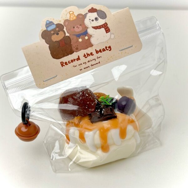 23【수플레 시리즈】모방 식품 스퀴시 슬라임, 식품급 실리콘 소재로 수제 제작한 안전 무독한 스트레스 해소 장난감입니다. 손 근육 단련하고 정신적 스트레스를 완화해 드릴 뿐만 아니라 세탁 가능하며, 40000원 구매 시 무료 배송해 드립니다.