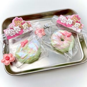 환채 보우타이 동그란 빵