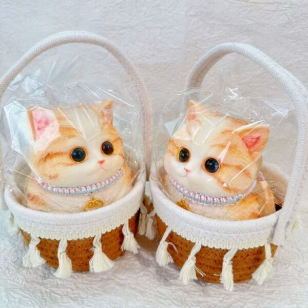 30【고양이 시리즈】모방 식품 스퀴시 슬라임, 식품급 실리콘 소재로 수제 제작한 안전 무독한 스트레스 해소 장난감입니다. 손 근육 단련하고 정신적 스트레스를 완화해 드릴 뿐만 아니라 세탁 가능하며, 40000원 구매 시 무료 배송해 드립니다.