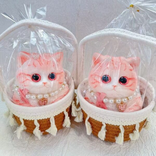 30【고양이 시리즈】모방 식품 스퀴시 슬라임, 식품급 실리콘 소재로 수제 제작한 안전 무독한 스트레스 해소 장난감입니다. 손 근육 단련하고 정신적 스트레스를 완화해 드릴 뿐만 아니라 세탁 가능하며, 40000원 구매 시 무료 배송해 드립니다.