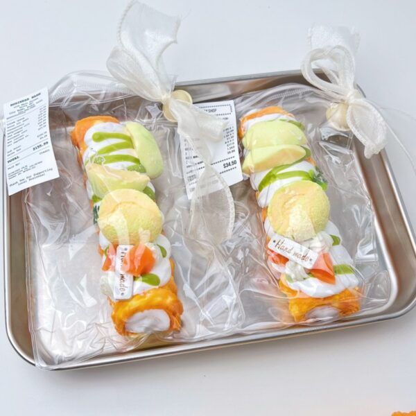 40【뿔빵 시리즈】모방 식품 스퀴시 슬라임, 식품급 실리콘 소재로 수제 제작한 안전 무독한 스트레스 해소 장난감입니다. 손 근육 단련하고 정신적 스트레스를 완화해 드릴 뿐만 아니라 세탁 가능하며, 40000원 구매 시 무료 배송해 드립니다.