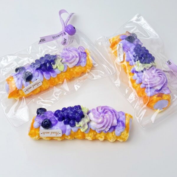 40【뿔빵 시리즈】모방 식품 스퀴시 슬라임, 식품급 실리콘 소재로 수제 제작한 안전 무독한 스트레스 해소 장난감입니다. 손 근육 단련하고 정신적 스트레스를 완화해 드릴 뿐만 아니라 세탁 가능하며, 40000원 구매 시 무료 배송해 드립니다.