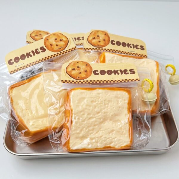 47【단층 토스트 시리】모방 식품 스퀴시 슬라임, 식품급 실리콘 소재로 수제 제작한 안전 무독한 스트레스 해소 장난감입니다. 손 근육 단련하고 정신적 스트레스를 완화해 드릴 뿐만 아니라 세탁 가능하며, 40000원 구매 시 무료 배송해 드립니다.