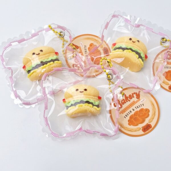 15【JC빵 시리즈】모방 식품 스퀴시 슬라임, 식품급 실리콘 소재로 수제 제작한 안전 무독한 스트레스 해소 장난감입니다. 손 근육 단련하고 정신적 스트레스를 완화해 드릴 뿐만 아니라 세탁 가능하며, 40000원 구매 시 무료 배송해 드립니다.